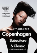 Blue Tit Academy's Half Day Look & Learn - Contemporary and subculture cutting course