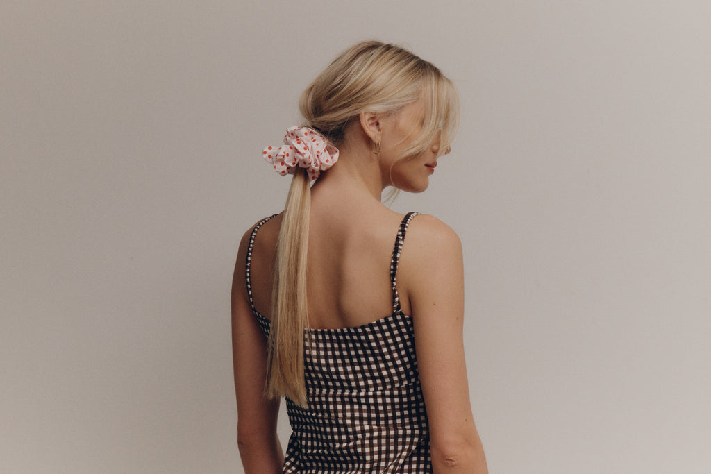 Lydia Bolton x Blue Tit London Scrunchie
