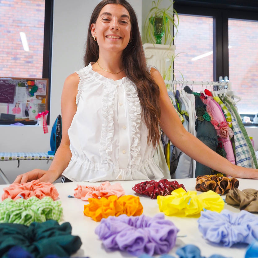 Scrunchie workshop with Lydia Bolton