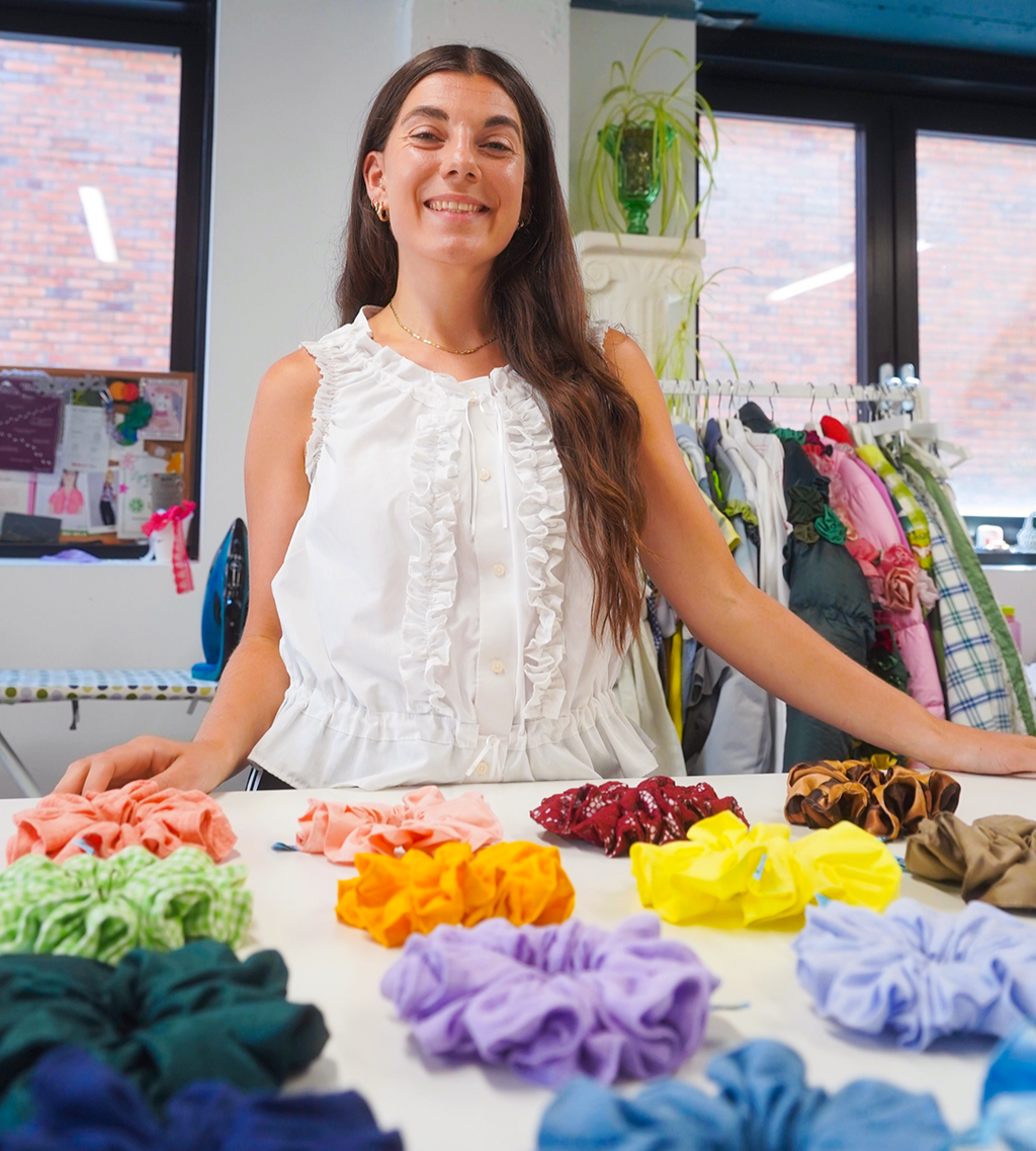 Scrunchie workshop with Lydia Bolton