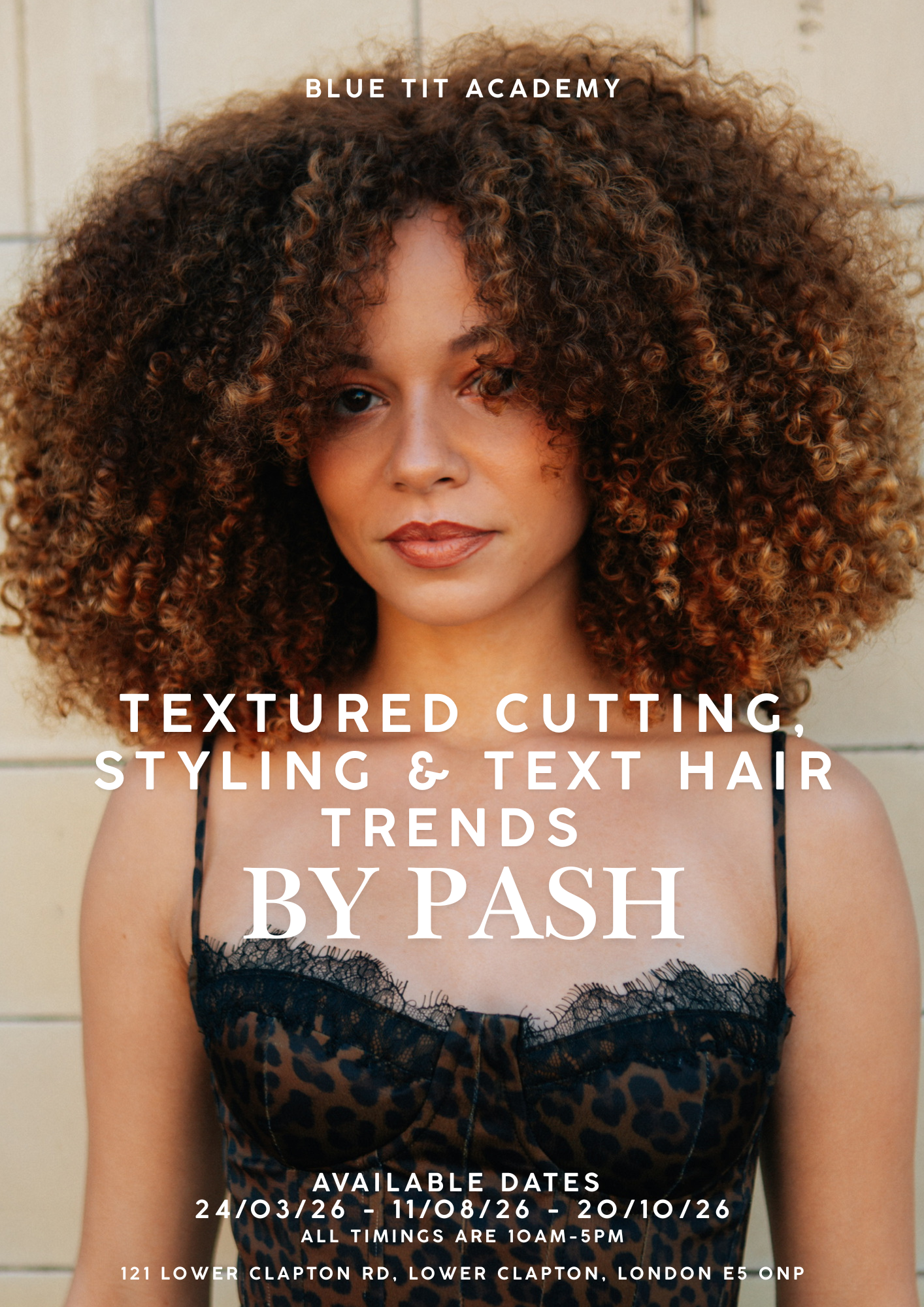 Textured Cutting, Styling & Text Hair Trends  With Pashcan’el Mitchell – Session Stylist & Blue Tit Lead Textured Educator