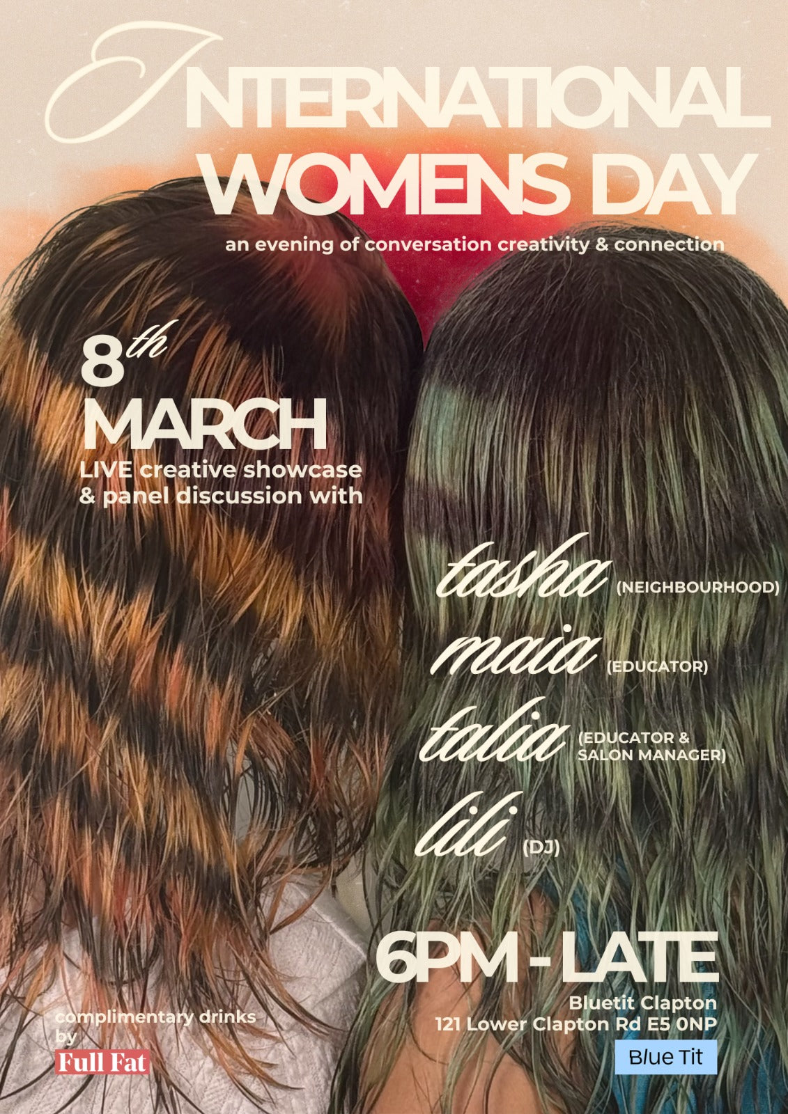 International Women's day Event at Blue Tit Clapton
